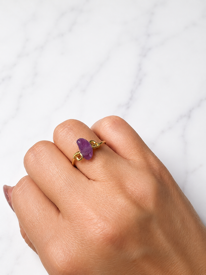 The Elysian Crystal Ring Collection