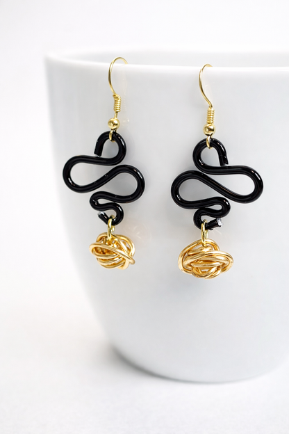 Noir Serpentina Earrings