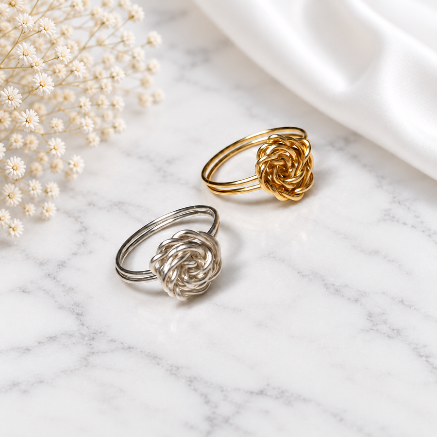 Spellbound Rose Wrap Ring