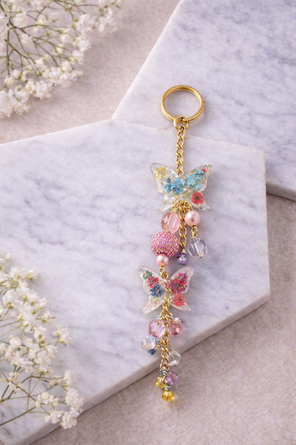 Magical Butterfly Keychain