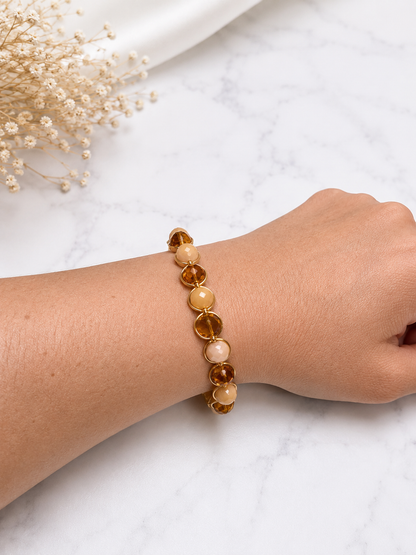 Solenne Amber Bracelet