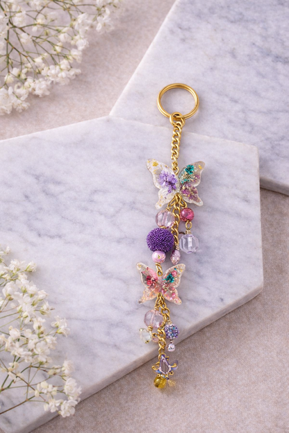 Magical Butterfly Keychain