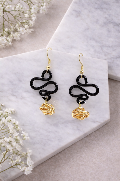 Noir Serpentina Earrings
