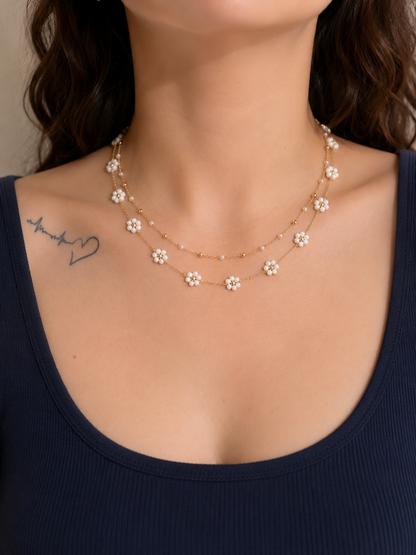 Fleurette Layer Necklace